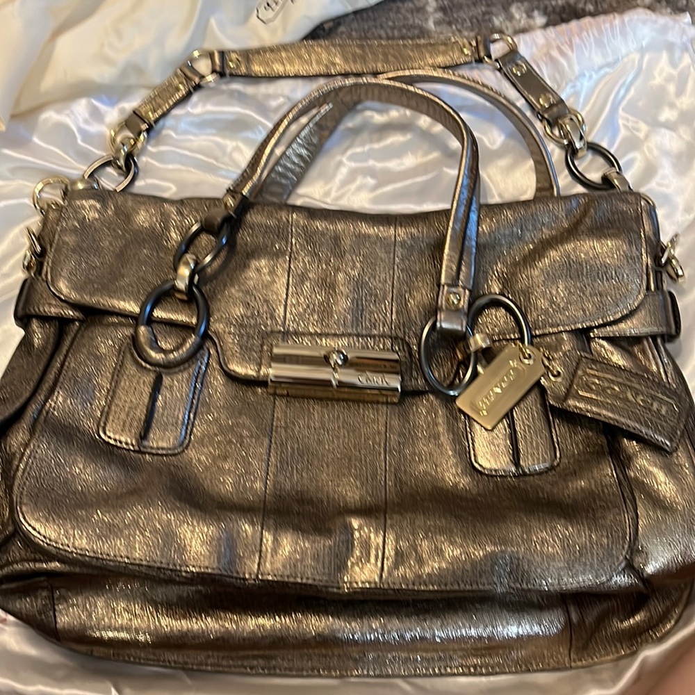 NWOT coach Kristen leather bag